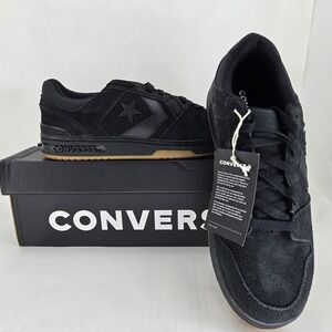 Converse CL98 Ox Black Suede Mens 10 Gum Sole Low Top Sneakers A14182C NEW
